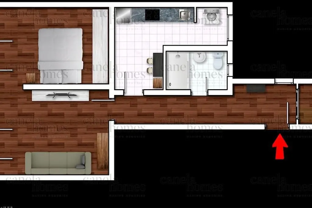 Canela Homes Barcelona Urquinaona Spanje